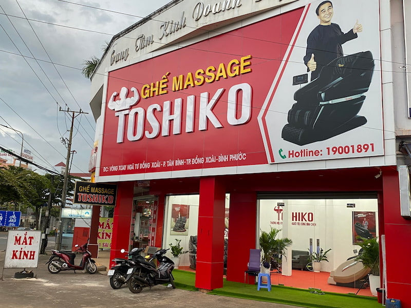 Toshiko – Địa chỉ bán ghế massage tại Bình Phước uy tín, chất lượng