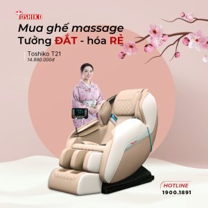 Thương hiệu ghế massage công nghệ Nhật Bản