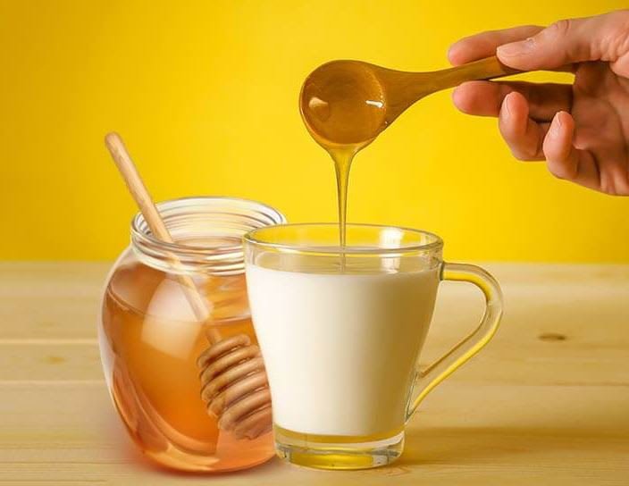 pha sữa đặc với mật ong-3