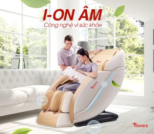 Công nghệ làm sạch không khí trên ghế massage Toshiko T22