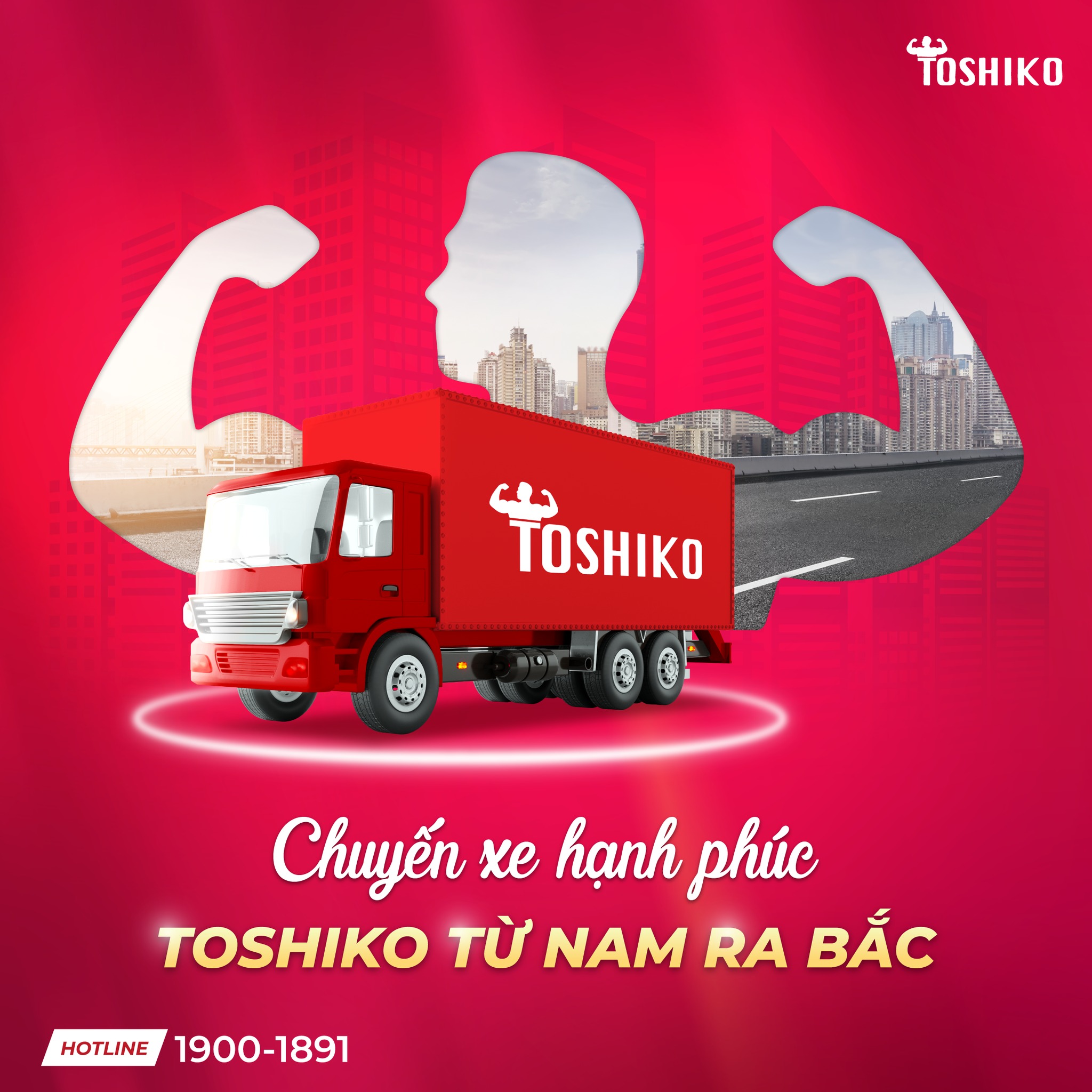 Toshiko Việt Nam giao hàng miễn phí trên toàn quốc