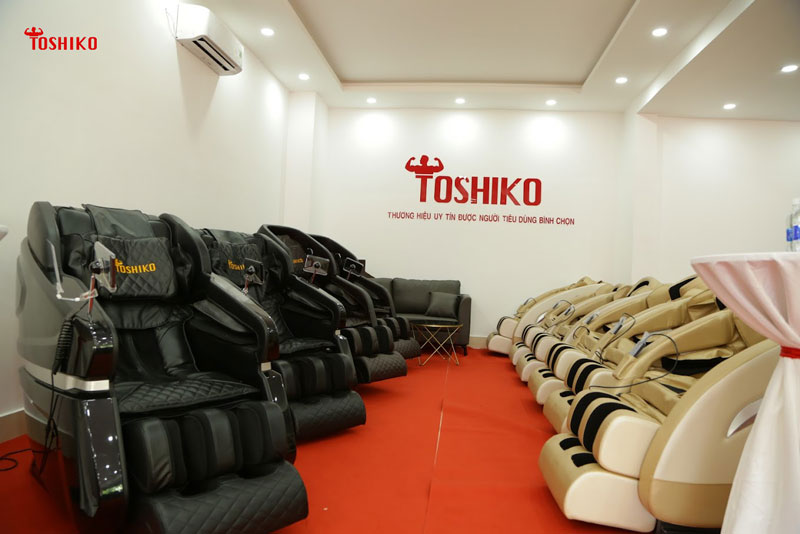 Showroom ghế massage Toshiko Bắc Ninh