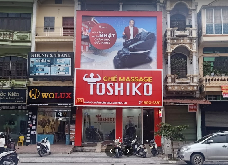 Toshiko là địa chỉ mua ghế massage Bắc Ninh uy tín, chất lượng