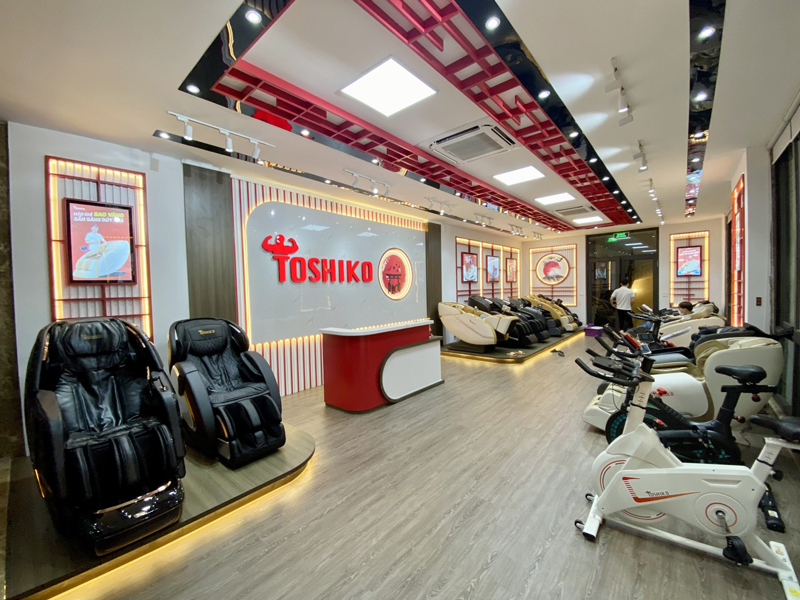 Toshiko là địa chỉ uy tín để mua ghế massage giá rẻ dưới 20 triệu
