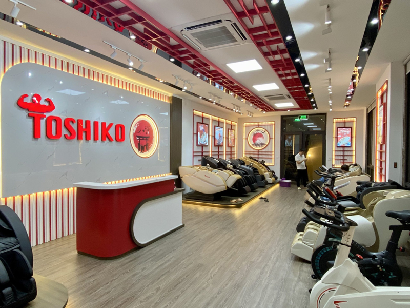 Toshiko là địa chỉ mua ghế massage Ninh Bình uy tín, chất lượng