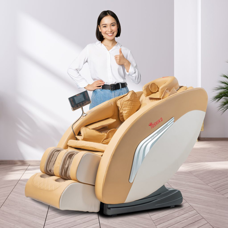 Ghế massage Toshiko T8 Pro tại tổng kho ghế massage Toshiko