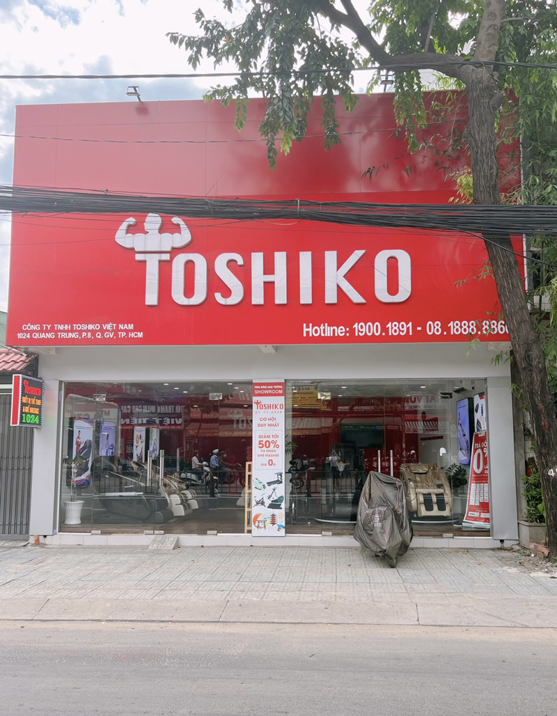 Toshiko là địa chỉ mua ghế massage Gò Vấp uy tín