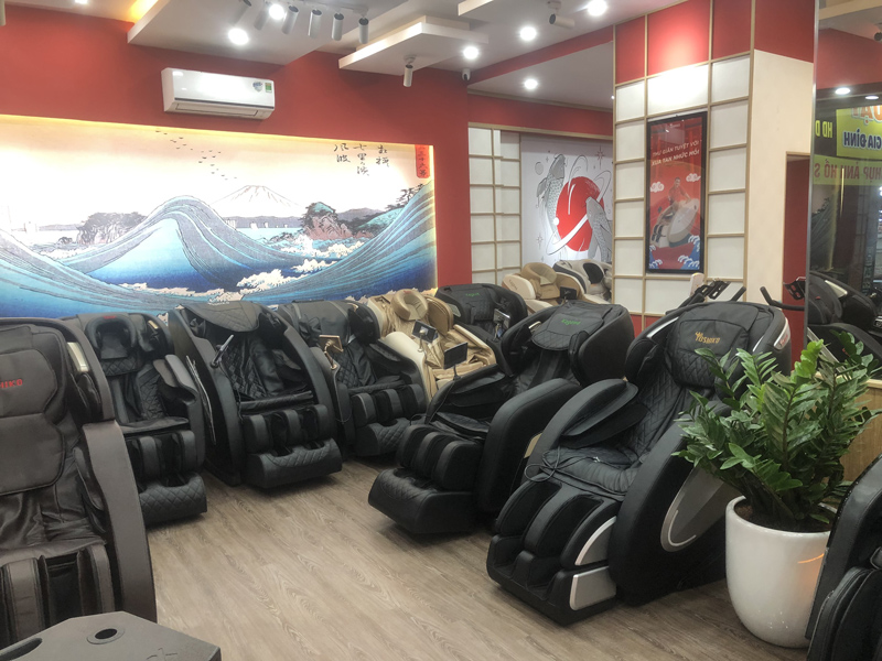 Toshiko Hải Phòng chuyên bán các mẫu ghế massage chất lượng tốt