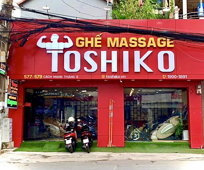 Toshiko là địa chỉ bán ghế massage toàn thân quận 10 uy tín