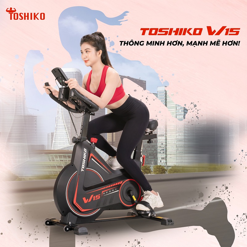 Xe đạp tập thể dục tại nhà Toshiko W15