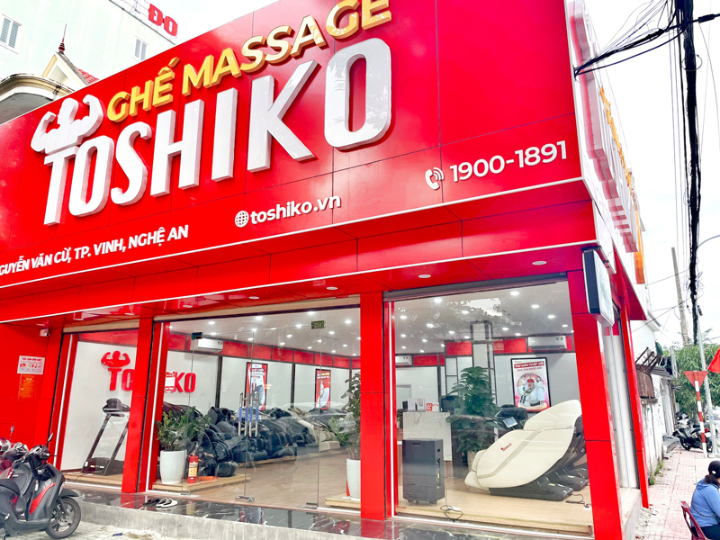 Địa chỉ bán ghế massage tại Nghệ An uy tín - Toshiko