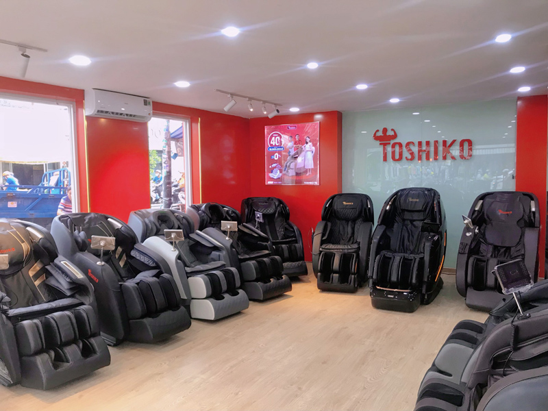 Mua ghế massage Quận 6 tại Toshiko có nhiều mẫu ghế để lựa chọn