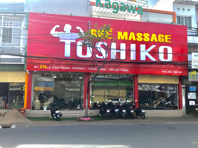 Toshiko là địa chỉ mua ghế massage Sóc Trăng chất lượng, uy tín