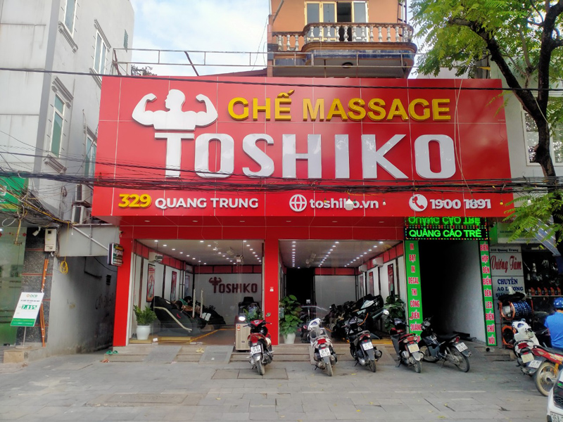 Ghế massage Thanh Hóa Toshiko nằm ngay trung tâm thành phố