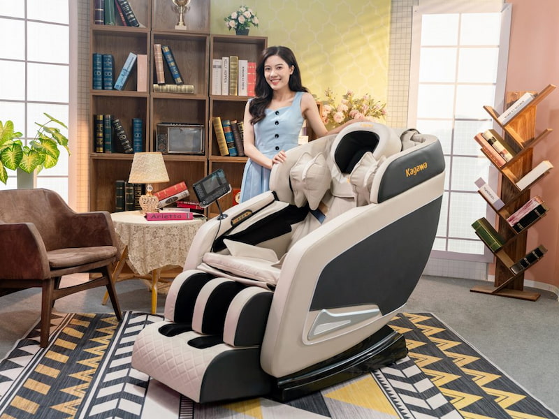 Ghế massage Kagawa K28 có giá bán dưới 10 triệu đồng