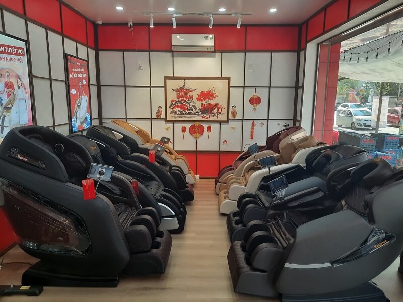 Ghế massage Long Biên được yêu thích 