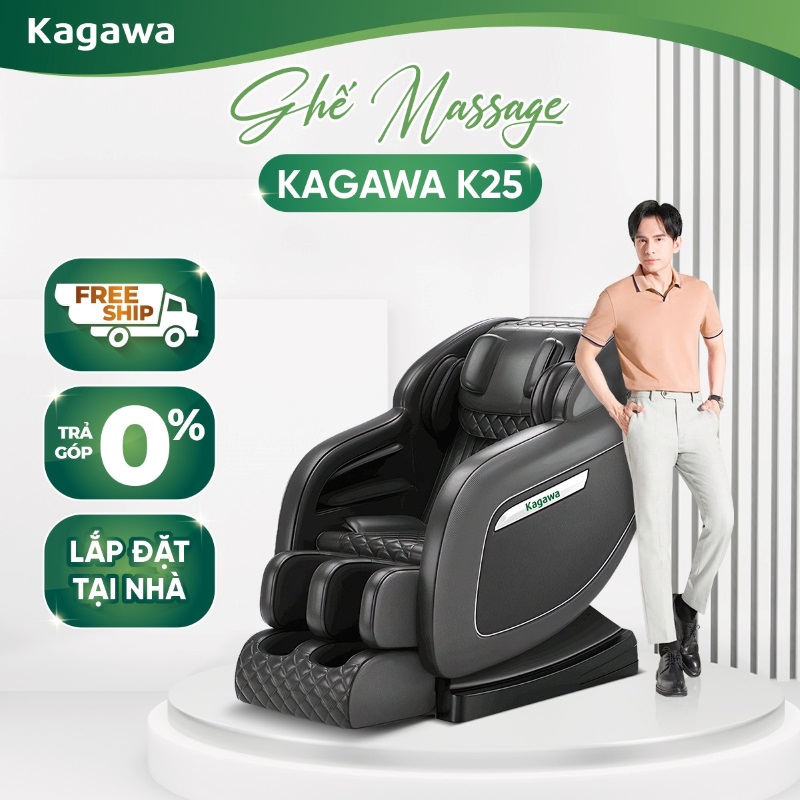 Ghế massage giúp giảm cân Kagawa K25