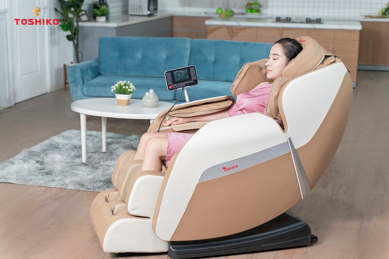 Ghế massage Toshiko T21pro sở hữu nhiều công nghệ cao cấp