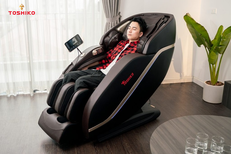 Ghế massage Toshiko nhập khẩu nguyên chiếc với nguồn gốc xuất xứ rõ ràng