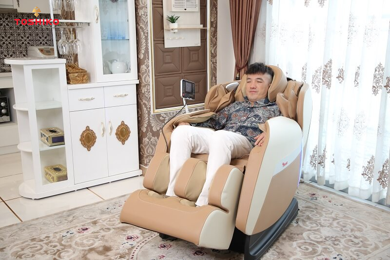 Ghế massage Toshiko T21 PRO mang đến những phút giây thư giãn thoải mái