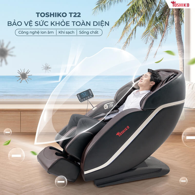 Ghế massage giảm cân Toshiko T22