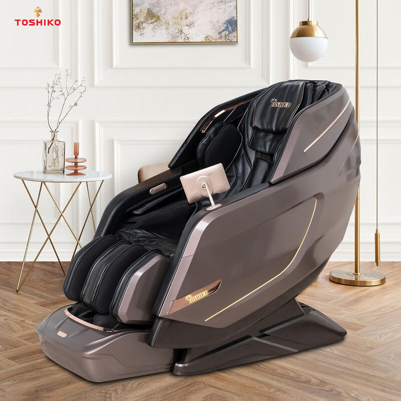 Ghế massage Toshiko T9900 nhiều tính năng hiện đại, cao cấp
