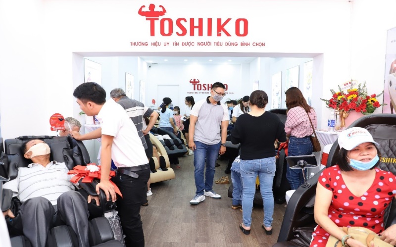 Toshiko là địa chỉ uy tín để mua ghế massage